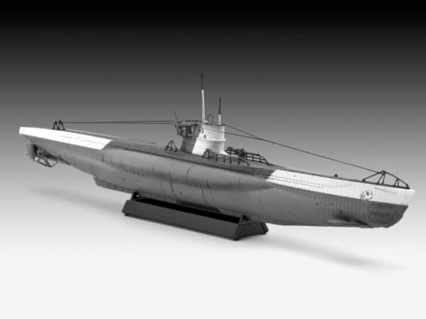 Revell Germany 05093 Type VIIC U-Boat Model Kit Dark Gray - Image 7