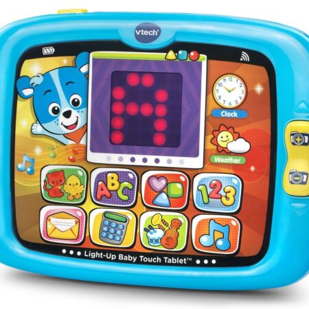 VTech Light-Up Baby Touch Tablet , Blue - Image 2