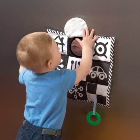 Manhattan Toy Wimmer-Ferguson Double Sided 3-in-1 Triangle Play and Pat Activity Mat - Image 4