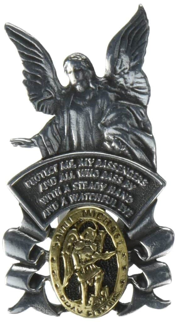 Cathedral Art Guardian Angel (Abbey & CA Gift) Auto Visor Clip, St. Michael