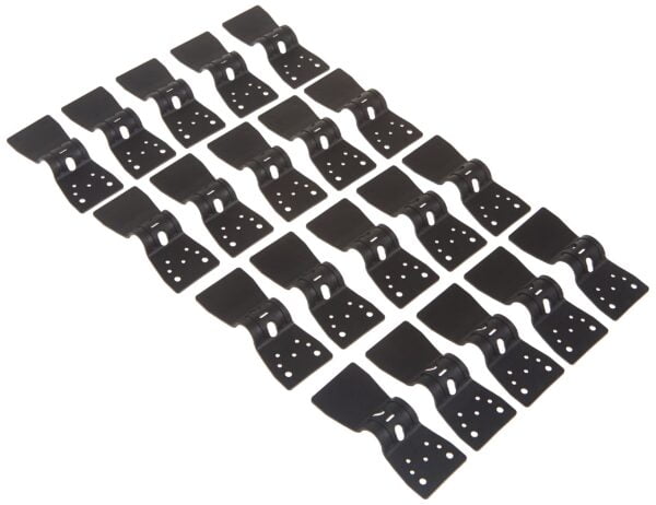 Coolaroo 301385 20Pc Butterfly Clips, 20 Pack, Black - Image 3