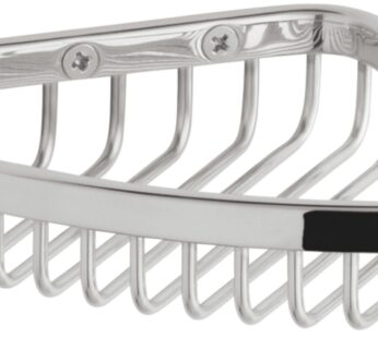 KOHLER 468876 Small Shower Basket, Polished Stainless