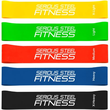 Serious Steel Fitness Mini Loop Band | Rehab Stretch Bands | | Stretching, Strength Traini