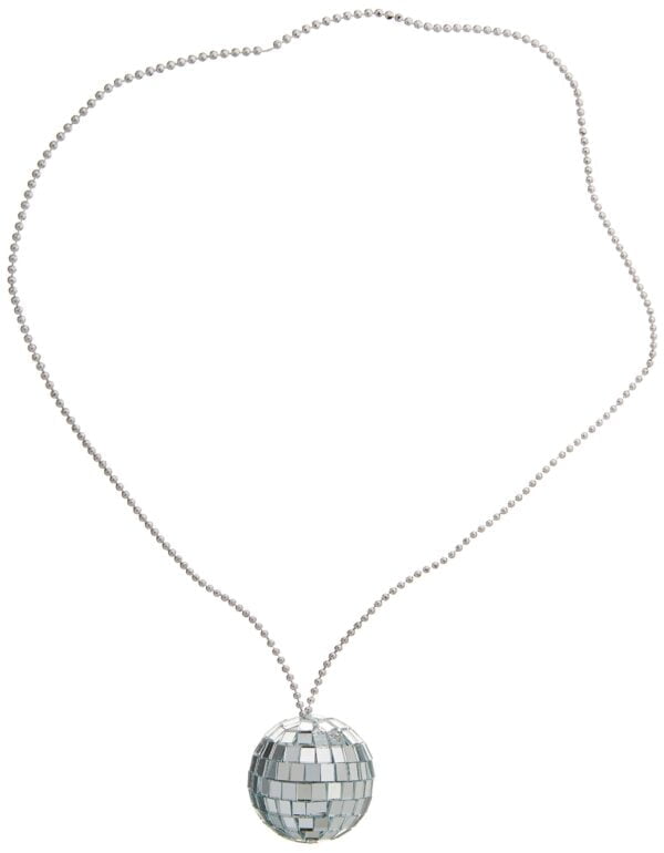 Rhode Island Novelty 2" Disco Ball Necklace