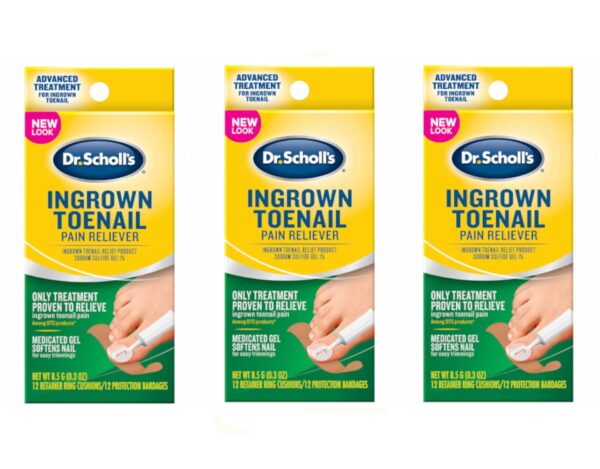 Dr. Scholl's Ingrown Toenail Gel 8.50 g (Pack of 3)