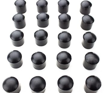 Brybelly Universal Safety End Caps for Standard Foosball Tables, 20 Count (Pack of 1)