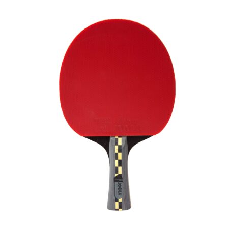 JOOLA Carbon Pro Professional Ping Pong Paddle - Racket with Carbonwood Technology & Red/B