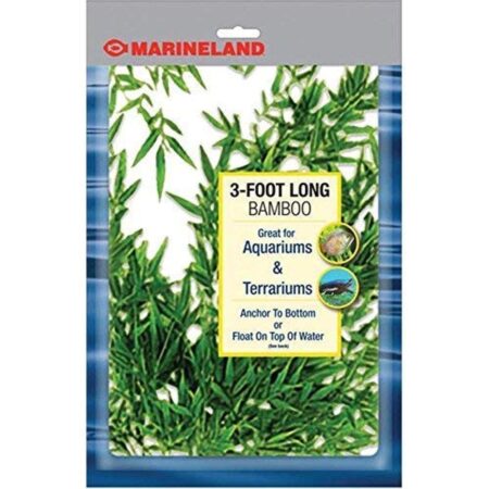 Marineland Bamboo 3 Feet, D cor For aquariums and Terrariums, Model:47431905481