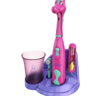 Brusheez? Kids? Electric Toothbrush Set – Safe & Effective for Ages 3+ – Parent Tested & A