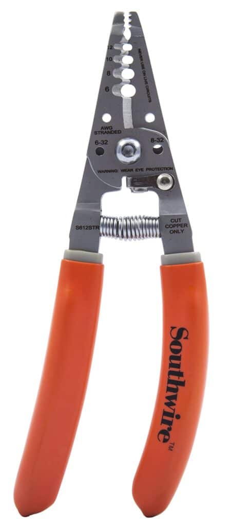 Southwire - 58277940 Tools & Equipment S612STR 4-10 AWG SOL & 6-12 AWG STR Ergonomic Handl