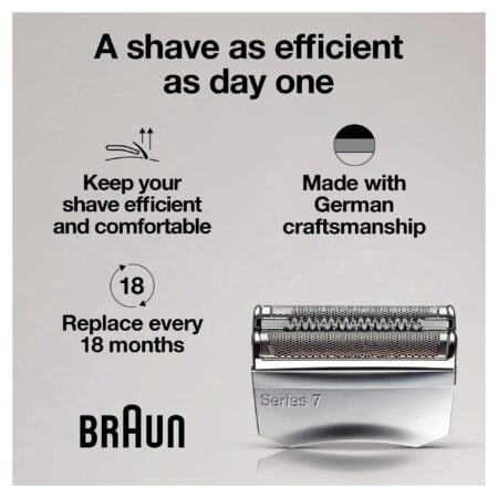 Braun Series 7 70S Electric Shaver Head Replacement, Compatible with Series 7 Shavers: 720 - Image 3