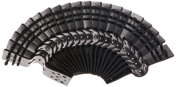 Coolaroo 301385 20Pc Butterfly Clips, 20 Pack, Black - Image 4