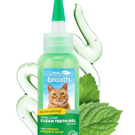 TropiClean Fresh Breath for Cats | No Brush Dental Gel for Cats | Cat Breath Freshener Too - Image 2