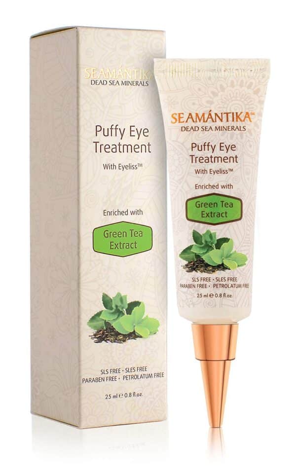 SEAMANTIKA Puffy Eyes Treatment Instant results   Naturally Eliminate Wrinkles, Puffiness,