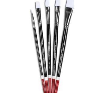 Angelus Paint Brush Set Round Flat Angular Artist Acrylic Paint Brush Set Shoe paint Brush