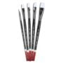 Angelus Paint Brush Set Round Flat Angular Artist Acrylic Paint Brush Set Shoe paint Brush