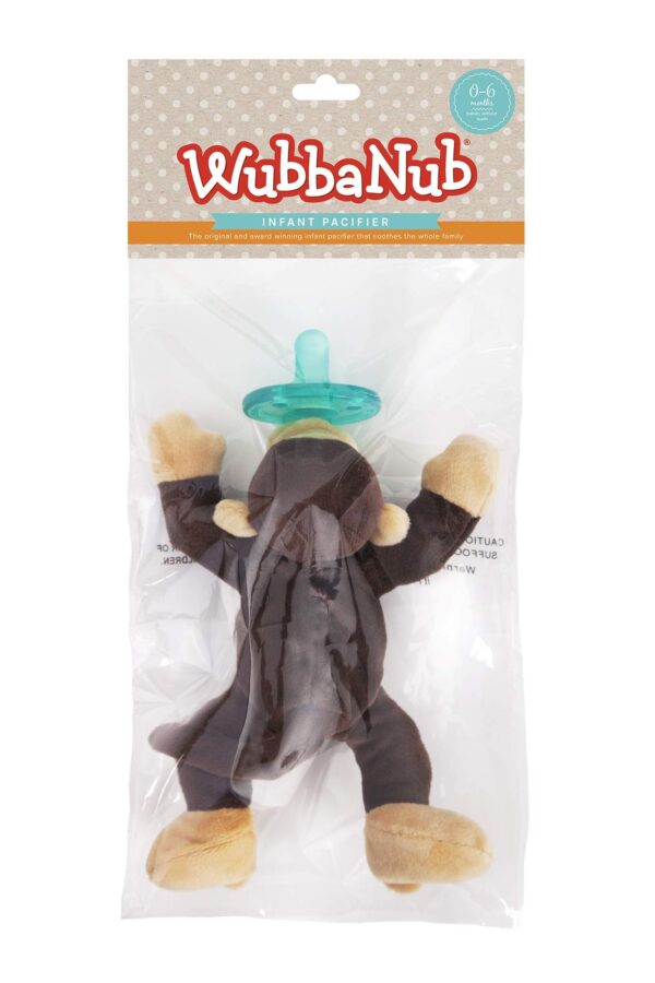 WubbaNub Infant Pacifier - Monkey - Image 5