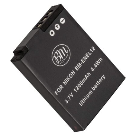 BM EN-EL12 Battery for Nikon Coolpix A1000, B600, W300, A900, AW100, AW110, AW120, AW130, - Image 2