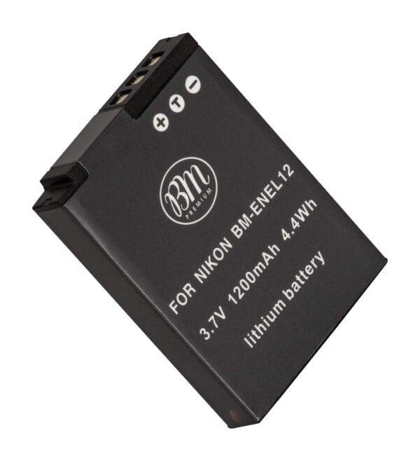 BM EN-EL12 Battery for Nikon Coolpix A1000, B600, W300, A900, AW100, AW110, AW120, AW130,