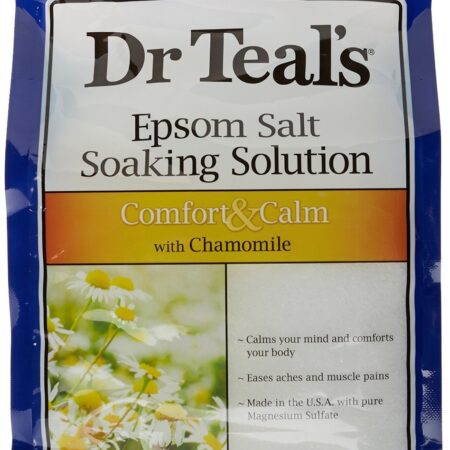 Dr Teal's Epsom Salt Soaking Solution, Chamomile, 48 Oz (Packaging May Vary) - Image 2