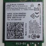 INTEL WIRELESS-AC 3165 3165.NGWG DUAL BAND 1X1 AC+BT M.2 BROWN BOX - Image 2