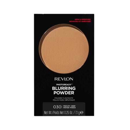 Revlon Face Powder, PhotoReady Blurring Face Makeup, Longwear Medium- Full Coverage with F