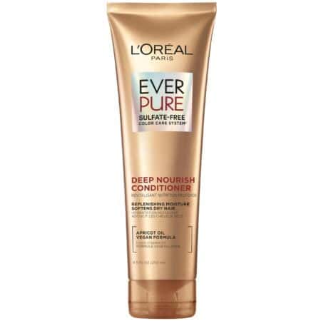 L'Oreal Paris Sulfate Free Conditioner for Dry Hair, Triple Action Hydration for Dry, Brit