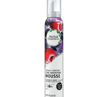 Herbal Essences Totally Twisted Curl-Boosting Mousse with Berry Essences, 6.8 oz