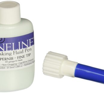 Fineline Masking Fluid Pen 20 Gauge W/Masking Fluid, 1.25 Ounces