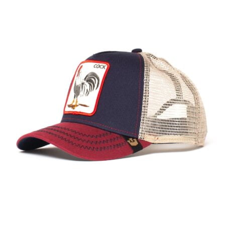 Goorin Bros. The Farm Unisex Baseball Trucker Hat, Navy (All American Rooster), One Size - Image 2