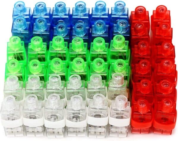 CALIFORNIA CADE ELECTRONIC Finger Lights- 50Pcs Party Favors-Bachelorette Party Favors - P