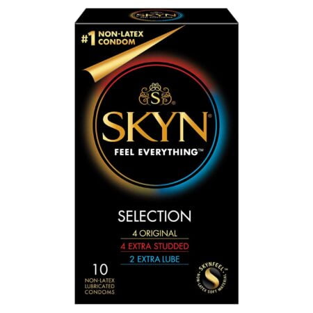 SKYN Selection Non-Latex Lubricated Condom Variety Pack, 10 Count (2076404) - Image 2
