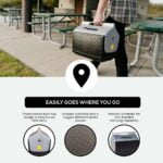 Igloo The Boss Playmate Cooler, Black/Grey, 14 Qt - Image 2
