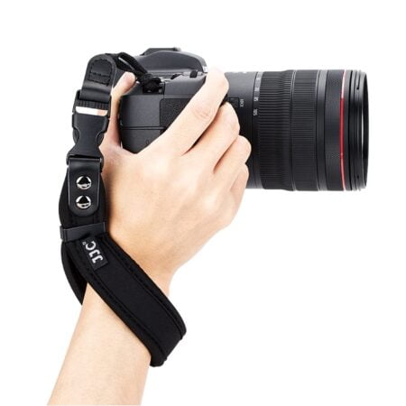JJC Soft Camera Hand Strap Wrist Strap for Canon Rebel T7 T6 T8i SL3 90D EOS R R10 RP M50
