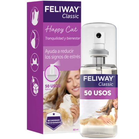 Feliway Spray (60ml) - Synthetic carming spray, Comforts & Reassures Cats in New Homes by - Image 2