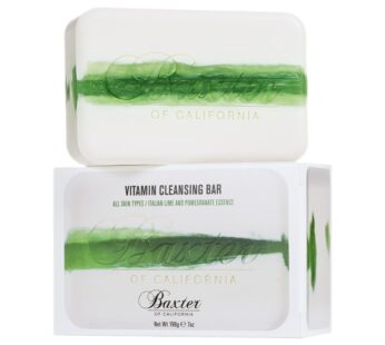 Baxter of California Vitamin Cleansing Bar for Men for All Skin Types – Italian Lime and P