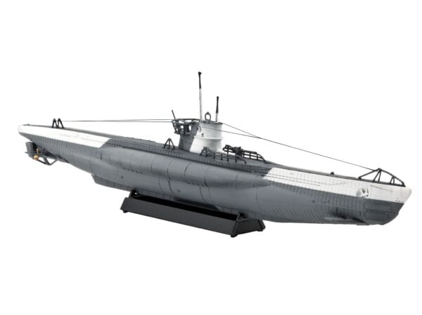 Revell Germany 05093 Type VIIC U-Boat Model Kit Dark Gray - Image 2