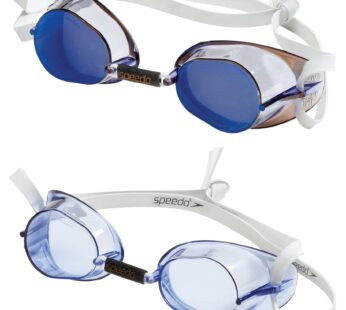 Speedo Unisex-Adult Swim Goggles Swedish 2-Pack , Blue