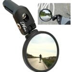 Hafny Bar End Bike / Bicycle Mirror, Stainless Steel Lens , Safe Adjustable Rearview Cycle - Image 2