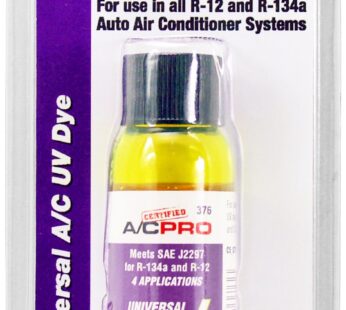 InterDynamics Certified A/C Pro Car Air Conditioner Leak Detector Dye, Detection UV Dye De