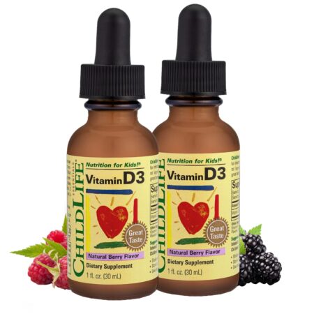 ChildLife Essentials Vitamin D3 for Infants, Babys, Kids, Toddlers, Children, and Teens, B