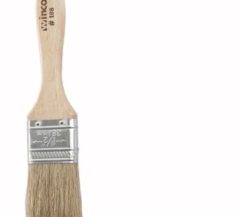 Winco Pastry Brush, 1-1/2-Inch ,Beige