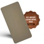MastaPlasta Self-Adhesvie Premium Leather Repair Patch - Beige 8" x 4" (20 x 10 cm). Insta - Image 2