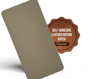 MastaPlasta Self-Adhesvie Premium Leather Repair Patch – Beige 8″ x 4″ (20 x 10 cm). Insta