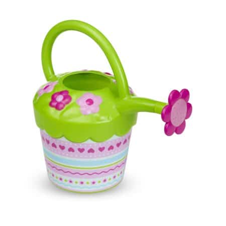 Melissa & Doug Sunny Patch Pretty Petals Flower Watering Can - Pretend Play Toy - Image 2