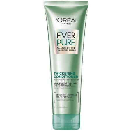 L'Oreal Paris Thickening Sulfate Free Conditioner, Thickens + Strengthens Thin, Fragile Ha - Image 2