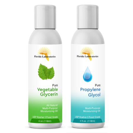 2-4oz Vegetable Glycerine & Propylene Glycol USP Kosher VG PG 99.9% Pure Food Grade - Image 2