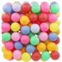 TADICK 50 Pack Ping Pong Balls Assorted Color Washable Plastic Table Tennis Ball