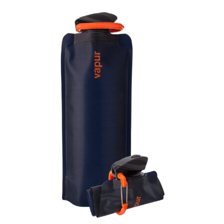 Vapur Flexible, Collapsible Wide Mouth Anti-Bottle with Detachable Carabiner, Convenient, - Image 2
