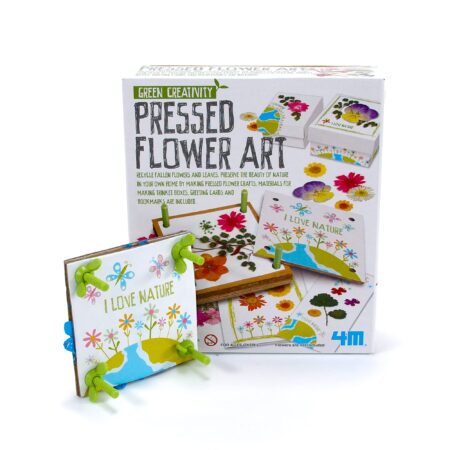 4M Green Creativity Pressed Flower Art Kit, Recycle Flowers Art & Crafts DIY Kit, For Boys - Image 3